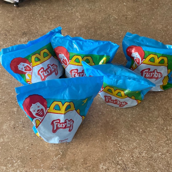 McDonald's Other - 5 vintage McDonald’s Furby’s. Still in packaging. All 5 for 1 price